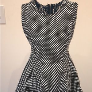 Polkadot top in the front lace in the back